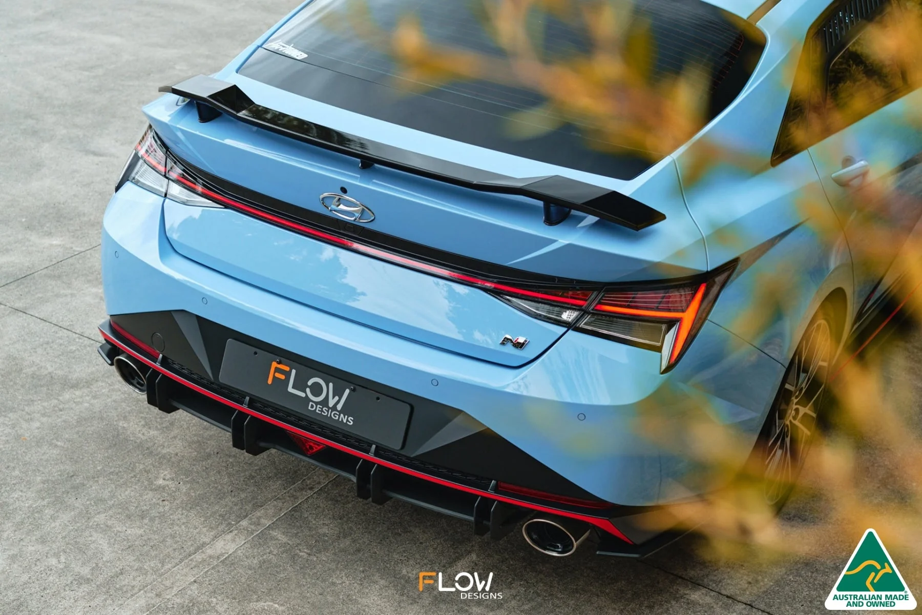 Flow Designs CN7 i30N Sedan (2021) Flow-Lock Rear Diffuser - Image 10