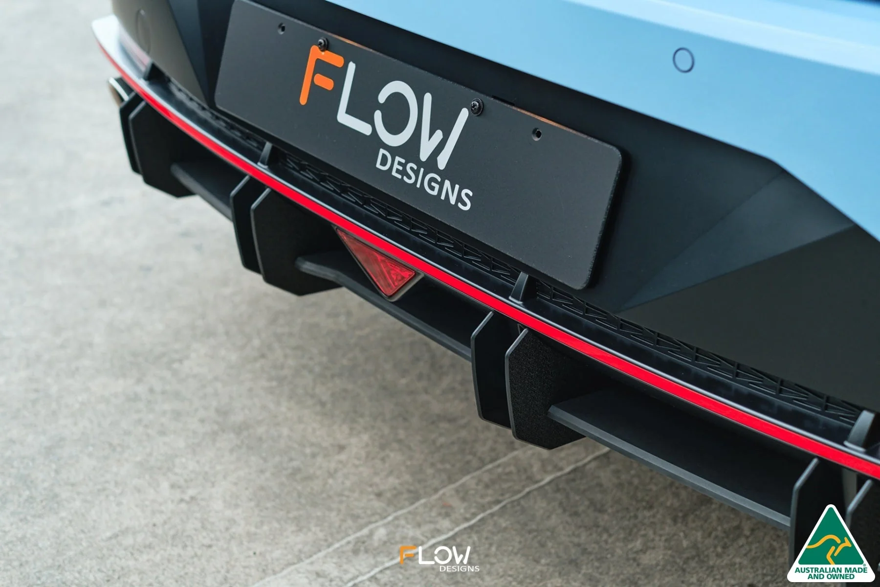 Flow Designs CN7 i30N Sedan (2021) Flow-Lock Rear Diffuser - Image 7